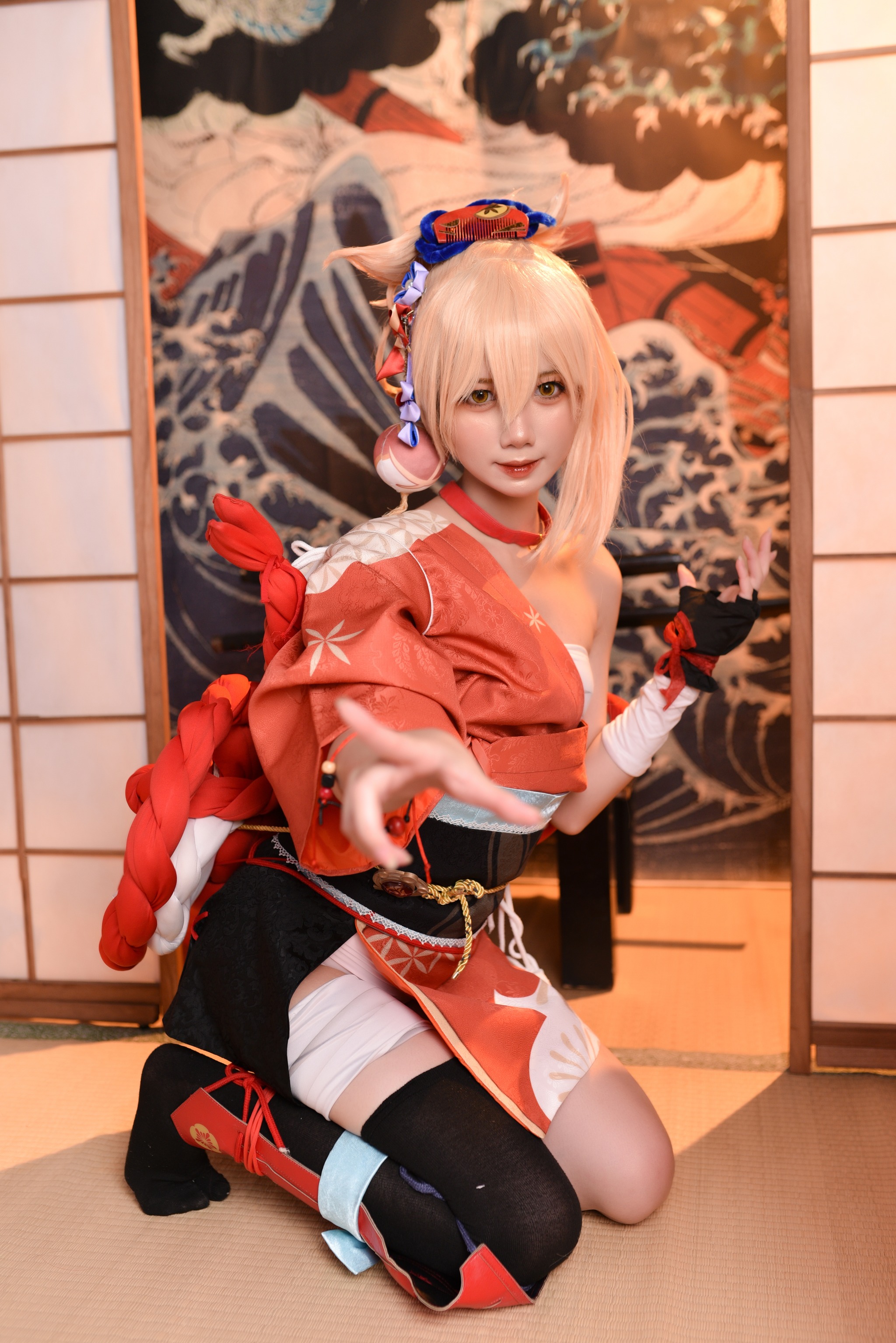 图片[1]-PoppaChan – NO.004 Yoimiya[80P]-XikXak